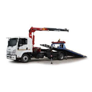 Эвакуатор Isuzu с КМУ