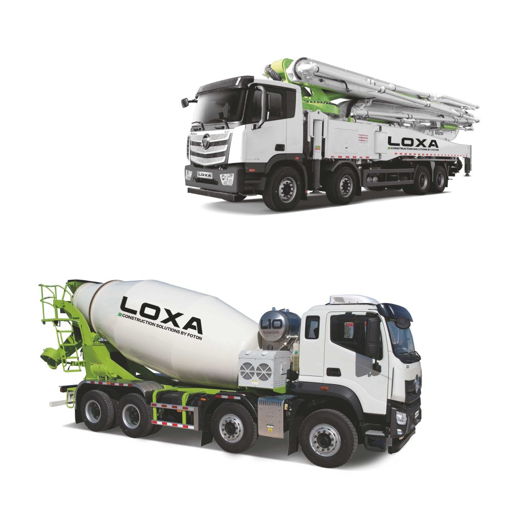 Техника для подачи бетона